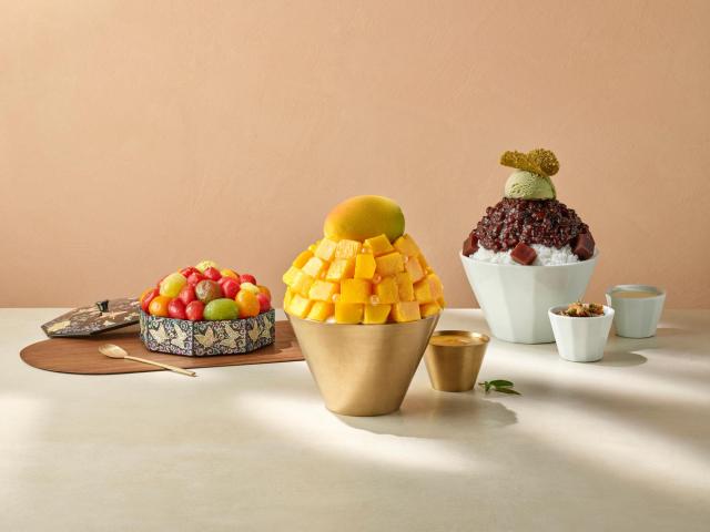 Grand InterContinental Seoul Parnas presents three premium shaved ice varieties this summer
