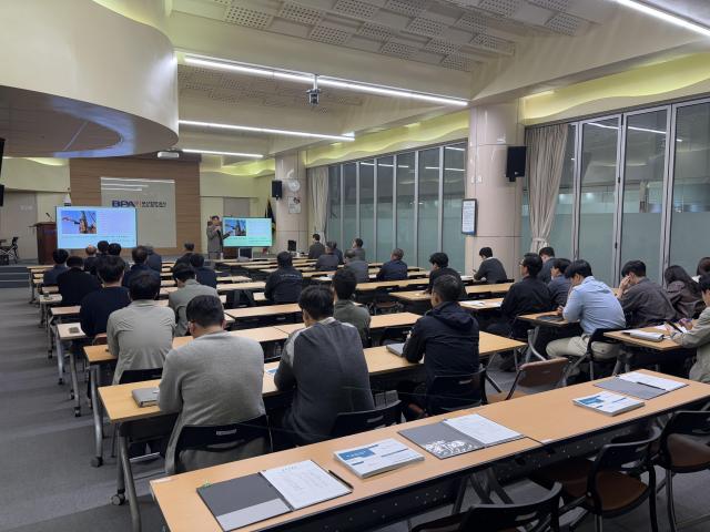 건설현장 대상 안전관리 교육현장 사진사진부산항만공사