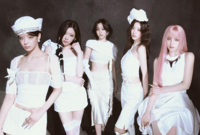 This photo provided by JYP Entertainment shows K-pop girl act ITZY 