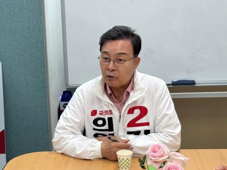 [6.3 지방선거] 김성제 의왕시장 예비후보 내손동 철도 이용 불편 현실적 개선