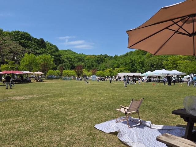 5월 10일 경기도 용인시 소재 포레스트 캠프에서 진행된 T 장기고객 숲캉스 데이 현장 모습 사진김성현 기자
