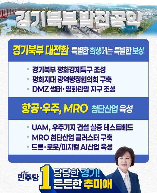 사진추미애 후보 SNS
