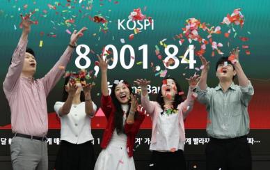 KOSPI 梦幻8000时代正式开启