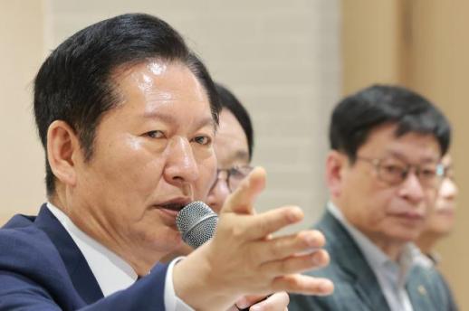 與, 국힘 정원오 공세에 연일 방어막