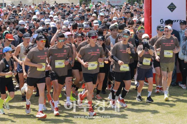 [포토] 박보검·션, 10km 완주를 목표로!