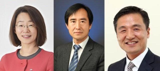 KAIST 총장 후보 3명으로 이사회에 추천된 류석영왼쪽부터 전산학부 교수 배충식 기계공학과 교수 이도헌 바이오및뇌공학과교수사진KAIST