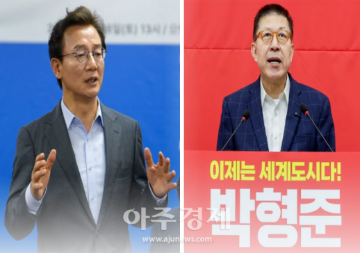 [6.3지방선거]부산시장 선거전, 경제 성과·사법 리스크 두고 네거티브 진흙탕 싸움