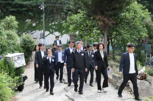 김이탁 국토부 1차관, 시흥1구역 방문…소규모 정비사업 금융지원 강화