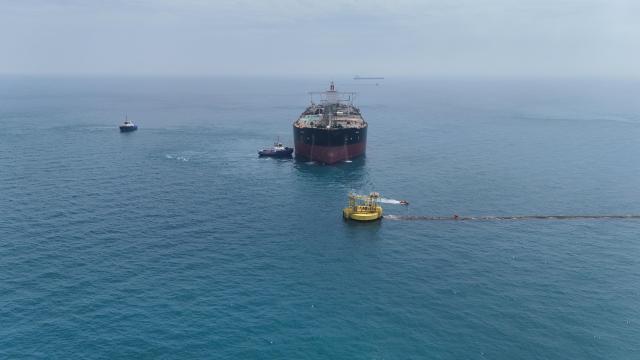 韓国のタンカー、ホルムズ海峡から初脱出…原油200万バレルを積んで蔚山港に入港予定