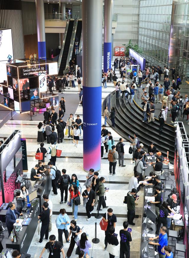 AWS Summit Seoul is held at COEX in Gangnam-gu Seoul May 20 2026 AJP Han Jun-gu