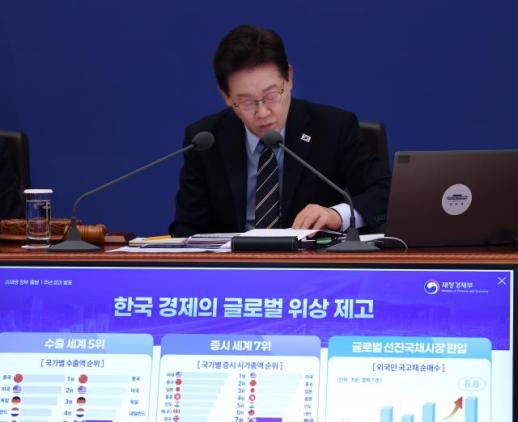 Koreas Lee ratchets up rhetoric on Israel, labor unrest and corporate ethics