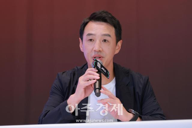 [포토] 인사말 하는 곽준석 JTBC 방송중계단장