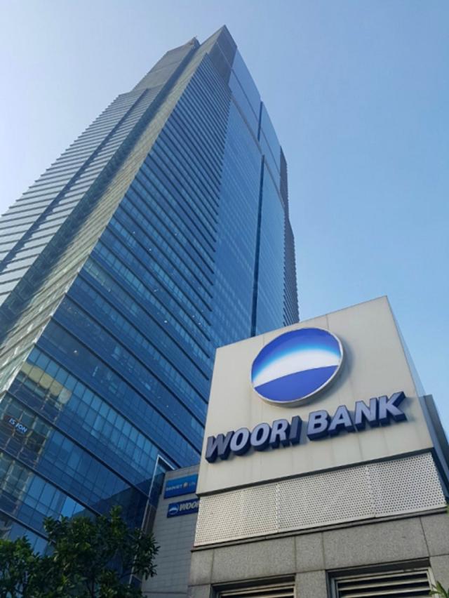Woori Bank's Vietnam branch exterior