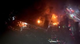 Fire at Jinju Junkyard Extinguished After Nine Hours, No Injuries Reported