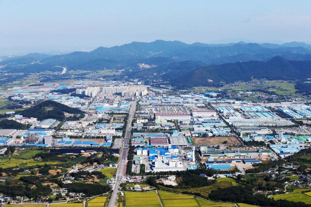 완주산업단지 전경사진완주군