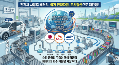  버리는 순간 끝 아니었다…폐배터리 둘러싼 도시광산 전쟁