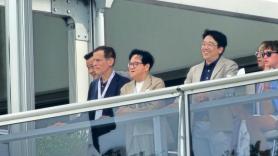 CJ Group Chairman Lee Jae-hyun Visits The CJ Cup in the U.S.