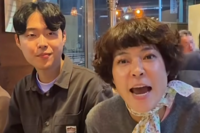 조혜련과 조혜련 아들의 모습 사진조혜련 SNS 캡처