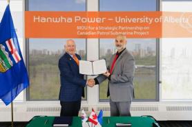 Hanwha Power signs MOU with Canadian university to support submarine bid
