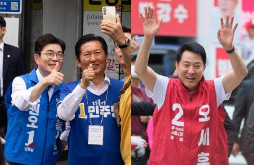 [6·3 지방선거] 정원오 "안전불감증 심각"vs오세훈 "성동구사업 짬짜미"