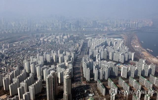 서울 강남권 일대 아파트 모습 사진연합뉴스