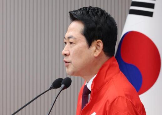 장동혁 첫 서울 유세, 오세훈과는 거리두기 