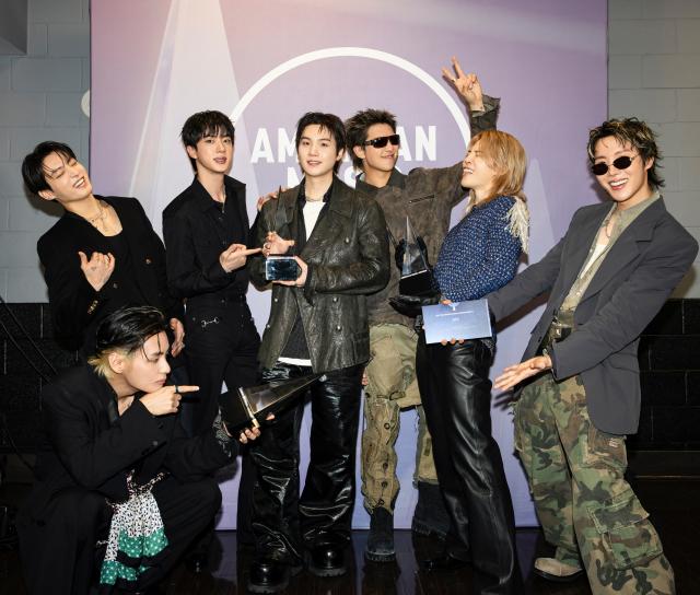 BTS opens comeback awards year with three-trophy sweep at 2026 AMAs