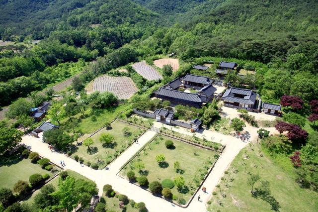안동 병산서원 전경 사진안동시
