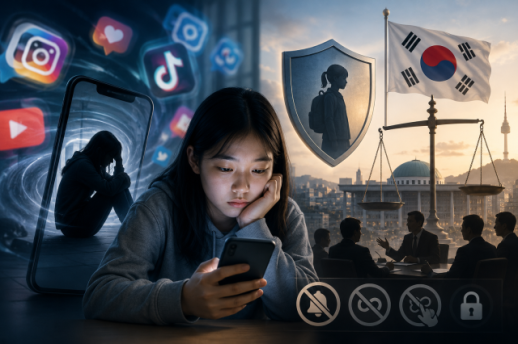 从防网瘾到限算法  韩版青少年SNS禁令呼之欲出