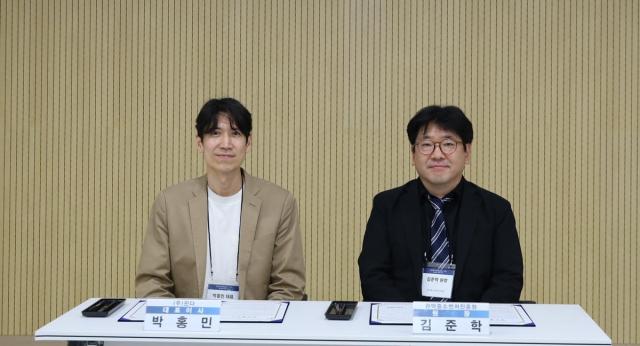 박홍민 핀다 대표이사왼쪽 김준학 관악중소벤처진흥원장 사진핀다