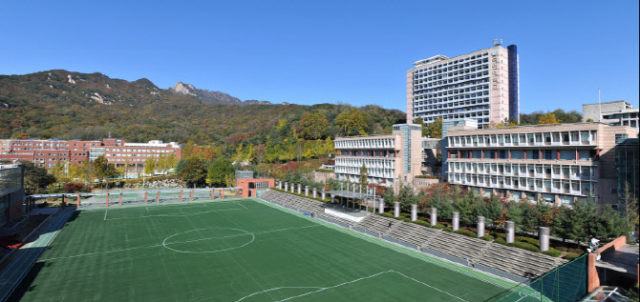 This file image shows the aerial view of Kookmin University Courtesy of Kookmin University