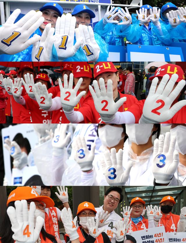 In South Korea, campaigns move indoors