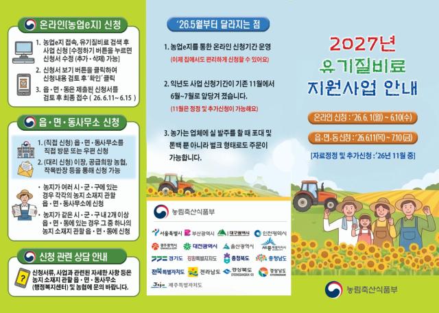 전라남도가 도내 농업인 등을 대상으로 오는 6월부터 ‘2027년 유기질비료 지원사업’ 신청을 조기 접수한다사진전남도