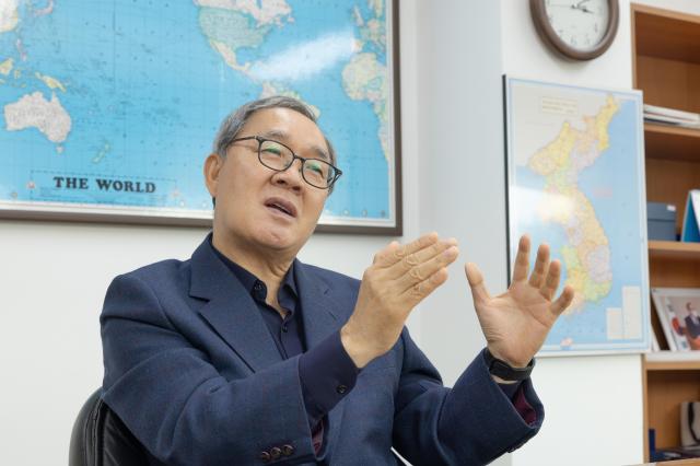 Yang Mu-jin, chair professor at the University of North Korean Studies