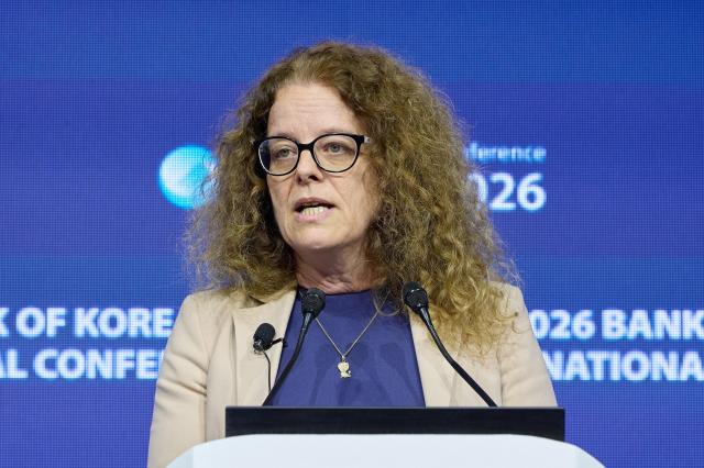 Isabel Schnabel a member of the Executive Board of the European Central Bank delivers a keynote speech at the 2026 BOK International Conference in Seoul on June 1 2026 Courtesy of the Bank of Korea