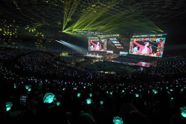 K-pop group SHINee performs during “The Trilogy I - 2026 SHINee WORLD VIII THE INVERT” at KSPO Dome in Seoul in this photo provided by SM Entertainment