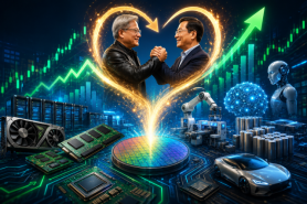 NVIDIA CEO Jensen Huangs Visit Sparks Surge in AI-Related Stocks