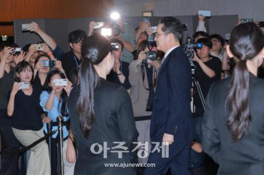 [포토] 삼성 호암상 시상식 참석하는 이재용 회장