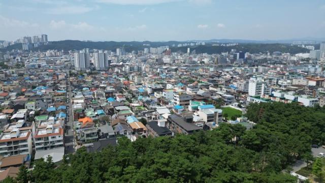포항 시가지 전경 사진포항시
