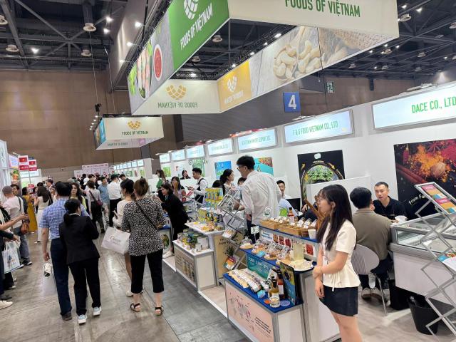Vietnam's pavilion at the Seoul International Food Industry Exhibition 2025