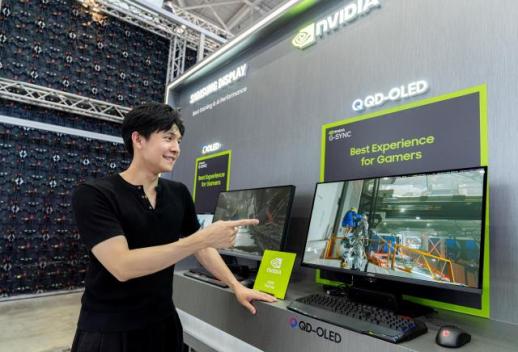 삼성디스플레이, 엔비디아와 손잡고 OLED 게이밍 화질 체험존 운영