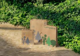 Hyundai Department Stores Eco-Friendly Shopping Bags Save 8,000 Tons of Wood