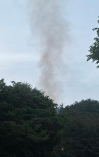 과천 중앙선관위 부지 야산서 화재… 경찰 방화 가능성 등 조사