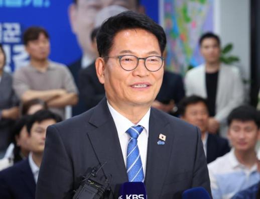 [6·3 Bầu cử địa phương] Song Young-gil trở lại Quốc hội sau 4 năm… Đề cập đến cuộc cạnh tranh quyền lực trong đảng