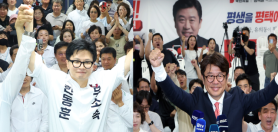 Independent Han Dong-hoon and Yoon Ui-dong of the People Power Party Win Local Elections