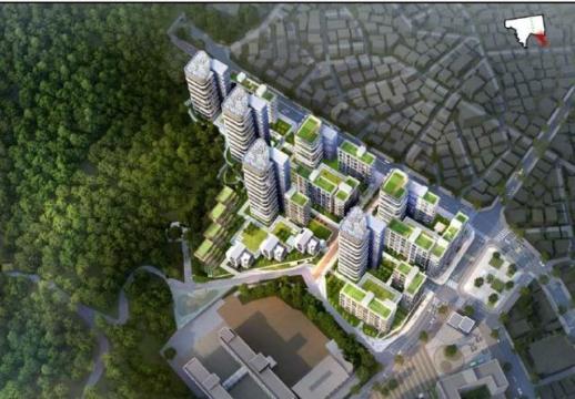 Khu vực Shillim 6 được phát triển lại, tạo ra khu dân cư gần rừng và gần trường học
