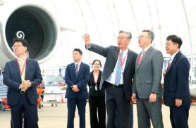 Shinhan Bank CEO Visits Aircraft Maintenance Company to Discuss Financial Support