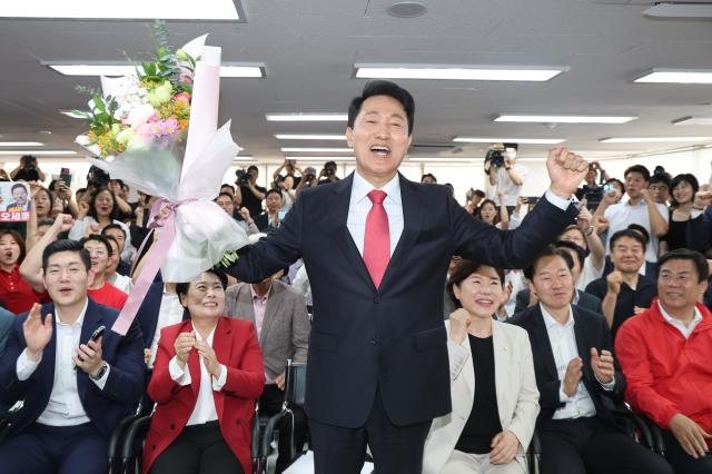 呉世勲ソウル市長当選者「投票用紙不正事件…政府・選管と大統領の責任」強く批判