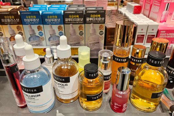 Testing products available at Coasis Cheonho store