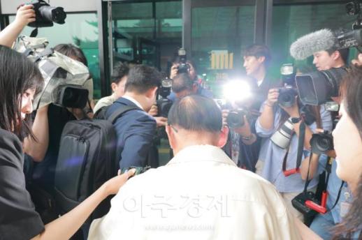 [포토] 집단 입당 의혹 이만희 신천지 총회장 합수본 첫 출석